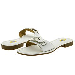 Dr. Scholl's Flat Out   White      Manolo Likes for the Beach!  Click!