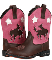 Roper Kids Western Lights Cowboy Boots 
