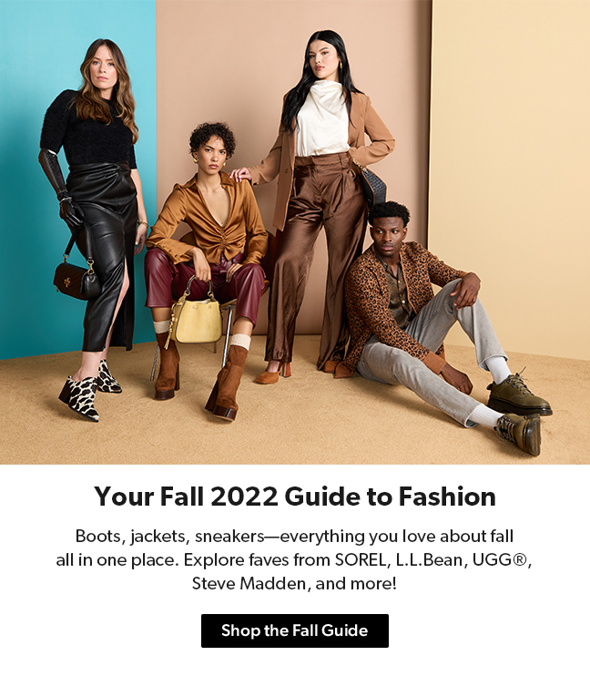 Shop Fall Fashion Guide